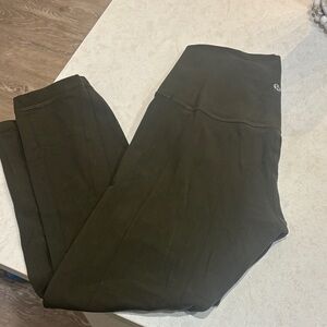 lululemon athletica olive green Leggings